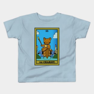 TAROT CARDS | THE CHARIOT. | CAT Kids T-Shirt